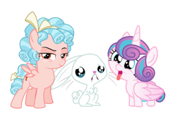 Size: 1280x940 | Tagged: safe, artist:crystalmagic6, artist:reginault, artist:sollace, artist:weasselk, angel bunny, cozy glow, princess flurry heart, alicorn, pegasus, pony, rabbit, a flurry of emotions, filli vanilli, frenemies (episode), .svg available, absurd resolution, adorable face, angelbetes, animal, baby, baby pony, behaving like a dog, crying, cuddly, cute, cuteness overload, daaaaaaaaaaaw, diaper, evil, evil grin, female, filly, flurrybetes, foal, freckles, grin, hnnng, impossibly large wings, infantilism, large wings, open mouth, puppy, silly, silly pony, simple background, smiling, standing, tongue out, transparent background, trio, vector, wall of tags, weapons-grade cute, wings