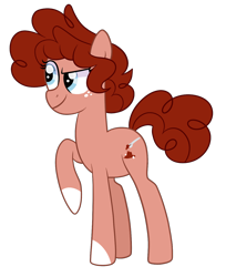 Size: 1024x1255 | Tagged: safe, artist:ashidaii, oc, oc:paprika, earth pony, pony, female, mare, offspring, parent:cheese sandwich, parent:pinkie pie, parents:cheesepie, simple background, solo, transparent background