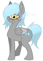 Size: 931x1293 | Tagged: safe, artist:thundercrash, oc, cyclops, pegasus, pony, eye, female, mare, monoeye