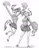 Size: 1000x1281 | Tagged: safe, artist:baron engel, lighthoof, shimmy shake, anthro, earth pony, unguligrade anthro, 2 4 6 greaaat, beautiful, busty lighthoof, busty shimmy shake, cheerleader, clothes, duo, female, grayscale, legs, looking at you, mare, miniskirt, monochrome, open mouth, pencil drawing, pleated skirt, pom pom, ponytail, shoes, skirt, socks, traditional art