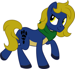 Size: 1115x1024 | Tagged: safe, artist:supersamyoshi, pony, ascot, crossover, godzilla (series), gorosaurus, ponified