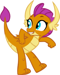 Size: 4713x5895 | Tagged: safe, artist:memnoch, smolder, dragon, cute, dragoness, female, simple background, smolderbetes, solo, transparent background, vector, wings