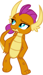 Size: 3446x5973 | Tagged: safe, artist:memnoch, smolder, dragon, dragoness, female, simple background, solo, transparent background, vector, wings