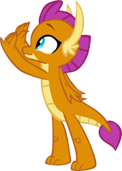 Size: 4660x6521 | Tagged: safe, artist:memnoch, smolder, dragon, cute, dragoness, female, simple background, smolderbetes, solo, transparent background, vector, wings
