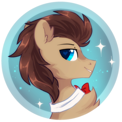 Size: 472x472 | Tagged: safe, artist:mirtash, doctor whooves, earth pony, pony, bowtie, rcf community, solo