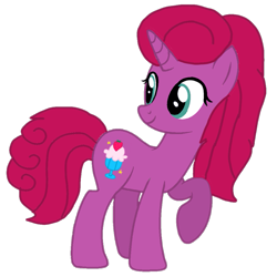 Size: 1023x1024 | Tagged: safe, artist:徐詩珮, oc, oc:betty pop, unicorn, my little pony: the movie, base used, cute, female, magical lesbian spawn, mare, next generation, offspring, parent:glitter drops, parent:tempest shadow, parents:glittershadow, pretty, simple background, transparent background