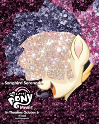 Size: 800x1000 | Tagged: safe, songbird serenade, pony, my little pony: the movie, female, glitter, glitter pony, mare, microphone, my little pony, my little pony logo, singing, song