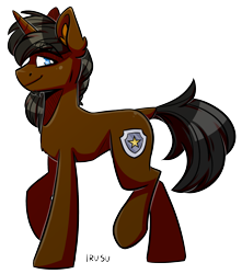 Size: 1729x1958 | Tagged: safe, artist:lrusu, oc, pony, unicorn, solo