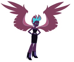 Size: 978x817 | Tagged: safe, artist:cheerful9, tempest shadow, equestria girls, base used, equestria girls-ified, nightmarified