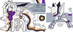 Size: 2230x989 | Tagged: safe, oc, alicorn, original species, pony, alicorn oc, male, stallion