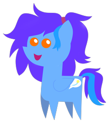 Size: 3802x4297 | Tagged: safe, artist:anglov, derpibooru exclusive, oc, oc:angley, pegasus, pony, absurd resolution, female, happy, mare, pointy ponies, simple background, solo, transparent background