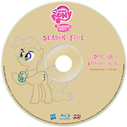 Size: 1403x1403 | Tagged: safe, artist:pixelgrip94, mayor mare, earth pony, pony, fake blu-ray set