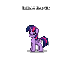 Size: 500x500 | Tagged: safe, twilight sparkle, twilight sparkle (alicorn), alicorn, pony, pony town, simple background, solo, transparent background