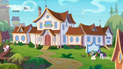 Size: 1920x1080 | Tagged: safe, screencap, spike, twilight sparkle, twilight sparkle (alicorn), alicorn, dragon, earth pony, pony, the point of no return, discovery family logo, female, mare, retirement home, silver stable community, winged spike