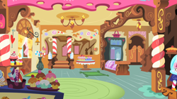 Size: 1280x720 | Tagged: safe, screencap, pony, location, ponyville, sugarcube corner