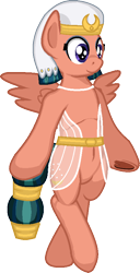 Size: 454x885 | Tagged: safe, artist:zeka10000, somnambula, pegasus, pony, arm hooves, bipedal, clothes, simple background, transparent background, underhoof, wings