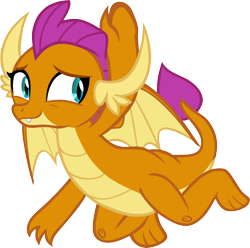 Size: 6639x6596 | Tagged: safe, artist:memnoch, smolder, dragon, dragoness, female, simple background, solo, transparent background, vector, wings