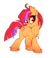 Size: 1060x1227 | Tagged: safe, artist:crystal-tranquility, oc, oc:riff raff, earth pony, pony, female, mare, simple background, solo, transparent background