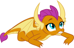 Size: 9003x5846 | Tagged: safe, artist:memnoch, smolder, dragon, 2 4 6 greaaat, dragoness, female, simple background, solo, transparent background, vector, wings