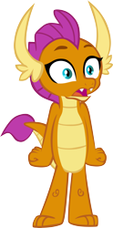 Size: 3976x8023 | Tagged: safe, artist:memnoch, smolder, dragon, cute, dragoness, female, simple background, smolderbetes, solo, transparent background, vector, wings