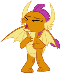 Size: 3988x4832 | Tagged: safe, artist:memnoch, smolder, dragon, dragoness, female, simple background, solo, transparent background, vector, wings