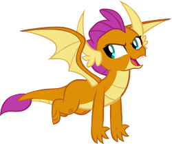 Size: 5469x4576 | Tagged: safe, artist:memnoch, smolder, dragon, dragoness, female, simple background, solo, transparent background, vector, wings