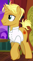 Size: 471x877 | Tagged: safe, screencap, gourmand ramsay, pony, spice up your life, gordon ramsay