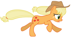 Size: 10343x5386 | Tagged: safe, artist:estories, derpibooru import, applejack, earth pony, pony, absurd resolution, applejack's hat, cowboy hat, female, hat, mare, simple background, solo, transparent background, vector