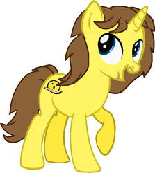 Size: 706x790 | Tagged: safe, artist:grapefruitface1, oc, oc:grapefruit face, pony, self insert, simple background, solo, transparent background