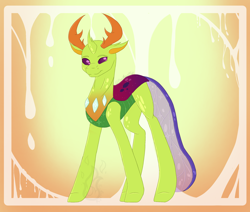 Size: 2048x1740 | Tagged: safe, artist:firospone, thorax, changedling, changeling, king thorax, solo