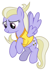 Size: 2108x2946 | Tagged: safe, artist:sonofaskywalker, sweet buzz, pegasus, pony, common ground, clothes, las pegasus resident, simple background, solo, transparent background, uniform, vector