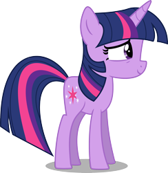 Size: 2396x2456 | Tagged: safe, artist:anhel032015, twilight sparkle, unicorn twilight, pony, unicorn, cute, female, mare, simple background, smiling, solo, teenager, transparent background, twiabetes, vector, younger