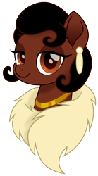 Size: 831x1500 | Tagged: safe, artist:cloudyglow, pony, crossover, female, mare, movie accurate, ponified, princess tiana, simple background, smiling, the princess and the frog, transparent background