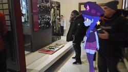 Size: 5952x3348 | Tagged: safe, artist:topsangtheman, space camp (character), human, equestria girls, equestria girls in real life, irl, museum, new york city, photo