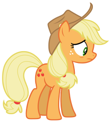 Size: 5935x6586 | Tagged: safe, artist:estories, derpibooru import, applejack, earth pony, pony, absurd resolution, simple background, solo, transparent background, vector