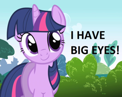 Size: 898x716 | Tagged: safe, edit, edited screencap, screencap, twilight sparkle, unicorn twilight, pony, unicorn, friendship is magic, captain obvious, cropped, cute, solo, twiabetes