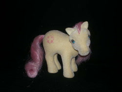 Size: 640x480 | Tagged: safe, sundance, g1, black background, simple background, so soft pony, toy