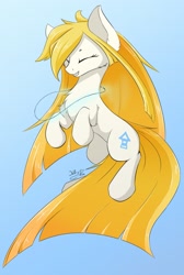 Size: 861x1280 | Tagged: safe, artist:wolfypon, derpibooru import, oc, earth pony, smiling