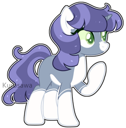 Size: 4188x4260 | Tagged: safe, artist:kurosawakuro, oc, pony, unicorn, absurd resolution, base used, colored pupils, female, mare, offspring, parent:maud pie, parent:pokey pierce, parents:pokeymaud, simple background, solo, transparent background