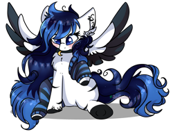 Size: 2696x2045 | Tagged: safe, artist:2pandita, oc, oc only, pegasus, pony, chest fluff, ear fluff, female, leg warmers, mare, simple background, solo, transparent background