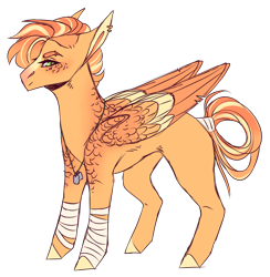 Size: 1979x2026 | Tagged: safe, artist:sleepy-nova, oc, oc:phoenix, pegasus, pony, female, magical lesbian spawn, mare, offspring, parent:misty fly, parent:spitfire, simple background, solo, transparent background