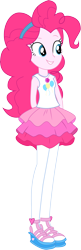 Size: 3300x10142 | Tagged: safe, artist:marcorois, pinkie pie, better together, equestria girls, absurd resolution, cute, diapinkes, female, simple background, smiling, solo, transparent background