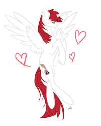 Size: 1610x2000 | Tagged: safe, artist:koolcatloveanimals, oc, oc:fausticorn, alicorn, pony, alicorn oc, cute, eyes closed, faustabetes, female, heart, mare, simple background, solo, spread wings, transparent background, wings