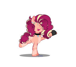 Size: 1596x1396 | Tagged: safe, artist:sunrisesparksyt, oc, oc:cherry cake, earth pony, pony, base used, female, mare, offspring, parent:cheese sandwich, parent:pinkie pie, parents:cheesepie, simple background, solo, transparent background