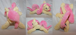 Size: 4291x2000 | Tagged: safe, artist:bastler, fluttershy, pegasus, pony, eyes closed, female, irl, mare, photo, plushie, sleeping, solo