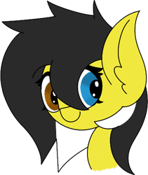 Size: 369x438 | Tagged: safe, artist:mrneo, oc, oc:zedwin, earth pony, pony, bust, heterochromia, solo