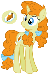 Size: 934x1417 | Tagged: safe, artist:eonionic, pumpkin cake, pony, older, simple background, solo, transparent background