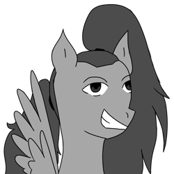 Size: 1000x1000 | Tagged: safe, artist:costello336, oc, pegasus, pony, bust, portrait, profile picture, simple background, solo, transparent background