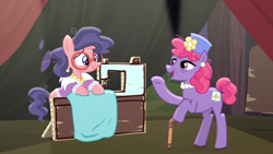 Size: 1280x720 | Tagged: safe, screencap, raspberry beret, stardom, pony, made in manehattan, mrs. pearblossom