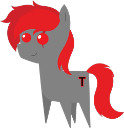 Size: 5758x5941 | Tagged: safe, alternate version, artist:cosmiceclipsed, oc, oc only, oc:chief, earth pony, pony, pointy ponies, simple background, transparent background